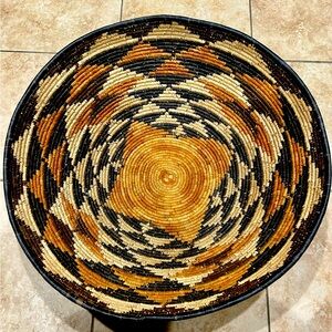 Beautiful ceremonial basket in pristine condition.